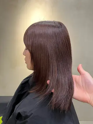 ミディアム カラー VOYAGE所属・中園康 /カラー/ブリーチのヘアスタイル