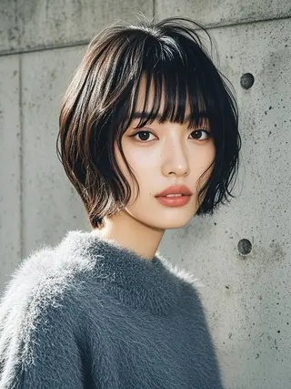 ショート ウルフカット 811 大阪梅田 ウルフのヘアスタイル