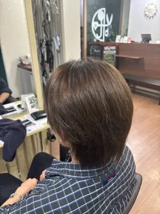 ショート カラー メンズ 椎名 翔琉のヘアスタイル