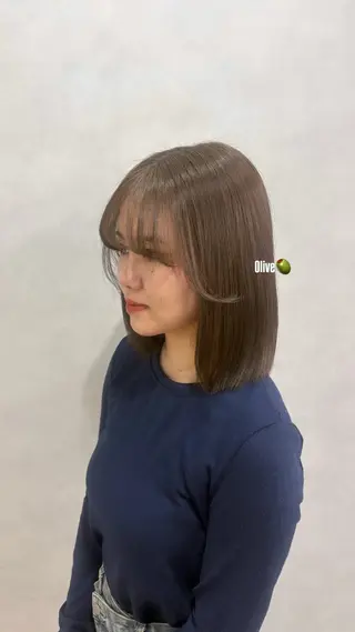 ミディアム ワカナ-YUCCA- モデル様募集中のヘアスタイル