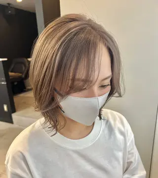 ショート カラー 🦋韓国ヘア 坂本 菜摘🦋のヘアスタイル