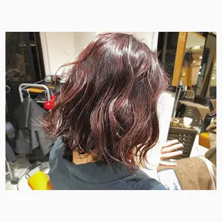 ショート カラー ヘアアレンジ GO TODAY SHAiRE SALON所属・透明感カラー🤎 ゆりのヘアスタイル