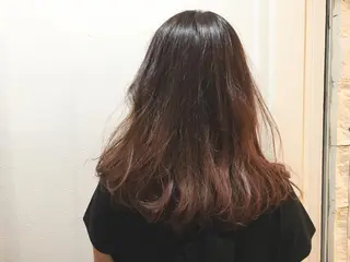 ミディアム セミロング カラー yuki hair所属・yuki watanabeのヘアスタイル