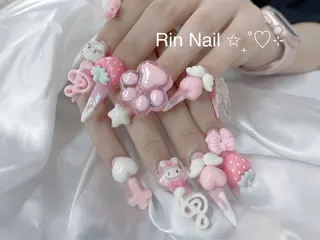 ネイル Rin Nail Shinokuboのネイルデザイン