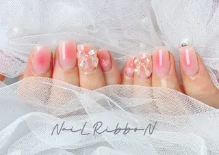 ネイル ネイルリボン 石田のネイルデザイン