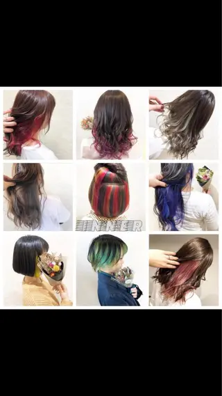 カラー レイヤーカット/髪質 改善/矯正🤍吉田のヘアスタイル