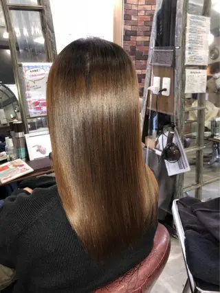 ロング 【メンズ特化】波巻き ツイスト、スパイラルのヘアスタイル