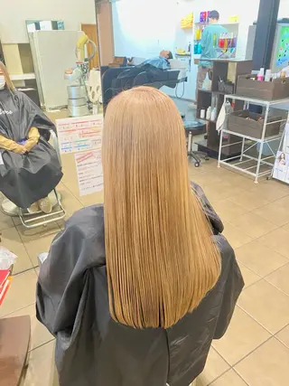 ロング ✨ブリーチ/ウルフ/ 心斎橋/横山大樹のヘアスタイル