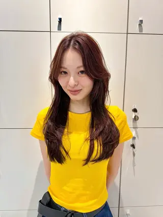 ロング sunvalley所属・ハヤシ ユウスケのヘアスタイル