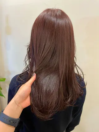 ロング anon所属・田中 結月のヘアスタイル