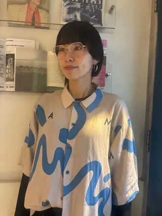 ショート saya/似合わせ /透明感カラーのヘアスタイル