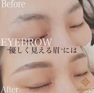 アイブロウ アリュージョン 天王寺店のマツエク・マツパデザイン