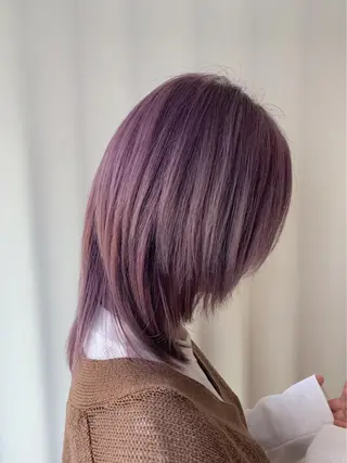 セミロング カラー 髪質改善/縮毛矯正 ボブ/Ryuseiのヘアスタイル