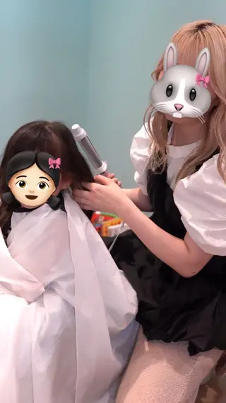 キッズ 小宮山 桃加のヘアスタイル