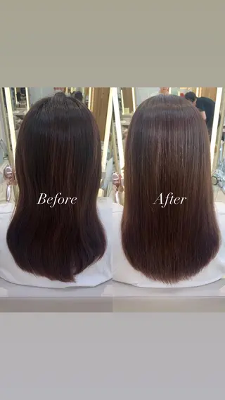 ロング カラー 鈴木 彩莉のヘアスタイル