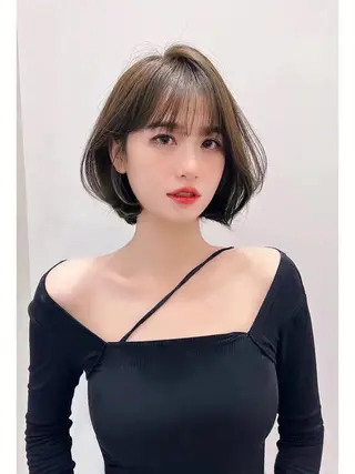 ショート カラー 笠原 健人のヘアスタイル