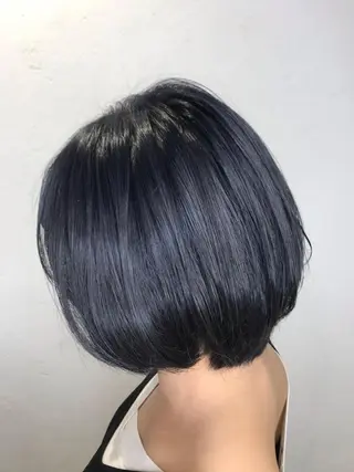 ミディアム 似合わせ/ブリーチ カラー.岡田友仁のヘアスタイル