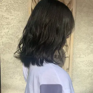 セミロング 韓国🇰🇷髪質改善 Chisaki치사키のヘアスタイル