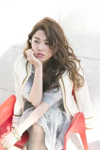 ロング カラー パーマ ヘアアレンジ メンズ キッズ ネイル マツエク・マツパ アティリー 西梅田のヘアスタイル