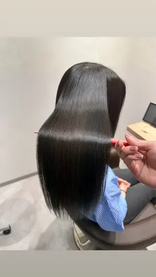 ロング SALOWIN 栄３丁目店所属・福田 修平💎 髪質改善/美髪矯正のヘアスタイル