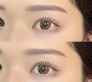 マツエク・マツパ ロレインブロウ 奈良大和西大寺店所属・藤木 愛華のマツエク・マツパデザイン