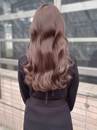 ロング カラー SALOWIN 川崎店所属・ブリーチなしで透明感 🌙有沢透羅のヘアスタイル