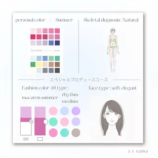 パーソナルカラー🥐 顔タイプ🥗yuriのその他イメージ
