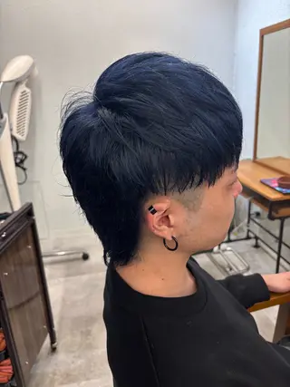 カラー メンズ 吉村 悠大のヘアスタイル