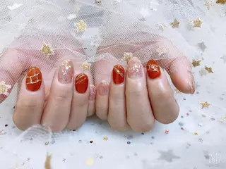 ネイル 🦋ネイルサロン ブラン🌈ゆりのネイルデザイン