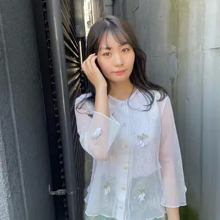 セミロング カラー 鎌田卓也/髪質改善 /透明感カラーのヘアスタイル