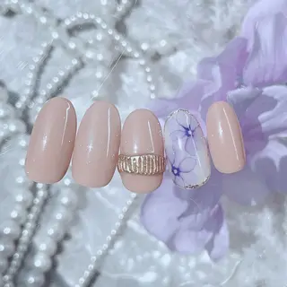 ネイル ❁miju nail 大人上品/自爪育成のネイルデザイン