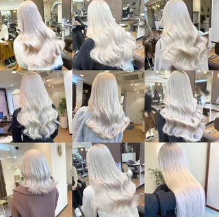 セミロング 🌈カラーとエクステ 専門店🌈のヘアスタイル