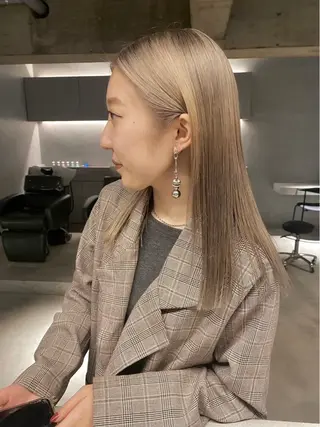 ロング 大石 明葉のヘアスタイル