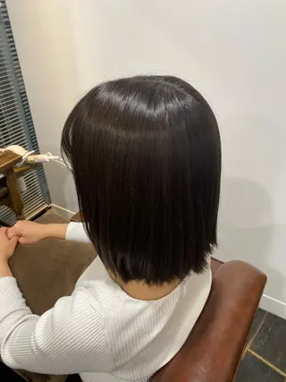 ミディアム カラー CIEN white所属・パーマモデル募集中 渥美翔人のヘアスタイル