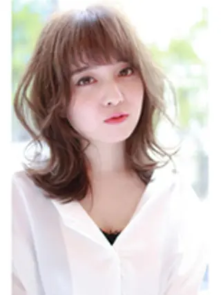 セミロング カラー パーマ private salon Ao所属・紹介制private salonのヘアスタイル