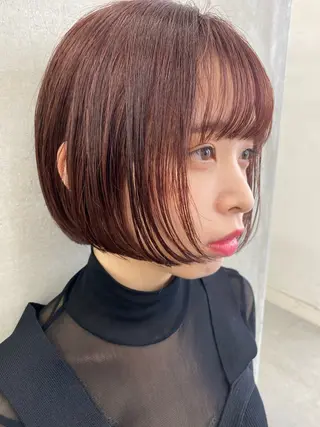 ショート 丸山 純奈のヘアスタイル