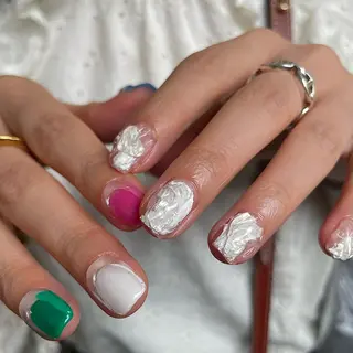 ネイル joieange 難波店 藤谷ルディアのネイルデザイン