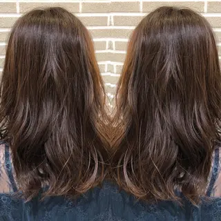 ロング 山北 咲子のヘアスタイル