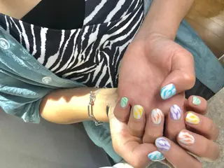 ネイル Amber21.所属・Nagahama Akariのネイルデザイン