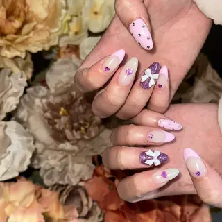 ミディアム BeautySalonKREI所属・KREI NORIKAのネイルデザイン