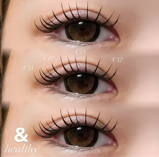 マツエク・マツパ Lash&brow PORTE269 瓜破店所属・田川 きららのマツエク・マツパデザイン