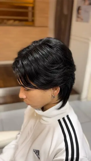 ショート パーマ メンズ 🔮メンズ縮毛矯正 毛流れパーマ💎竹永のヘアスタイル