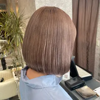 ミディアム 牧野 夏子のヘアスタイル