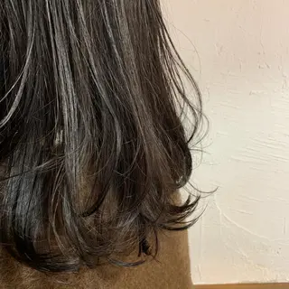 ミディアム カラー Door代官山所属・詩織/パーマ /代官山のヘアスタイル