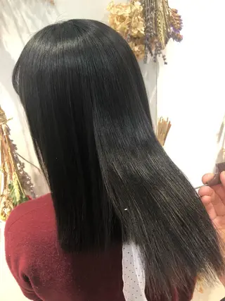 ロング コテ巻き風パーマ/ 髪質改善/河島恭平のヘアスタイル