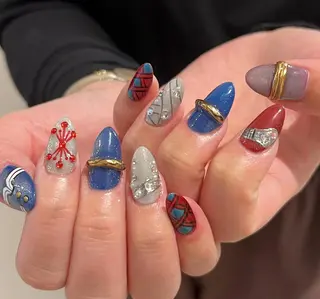 ネイル By moonネイル 🌷ワンホン/韓国風のネイルデザイン