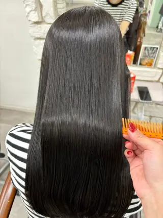 ロング I see所属・I see/天王寺/ 髪質改善/本田 唯のヘアスタイル