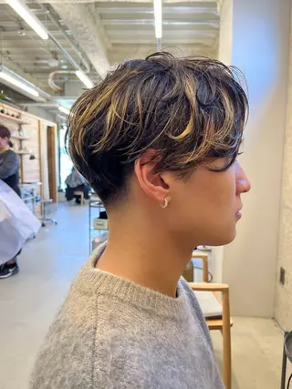 メンズ 【メンズパーマ】 SiLO  三宅のヘアスタイル