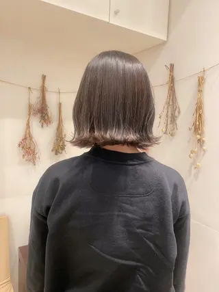 ミディアム カラー はだゆうき @hadadan08のヘアスタイル