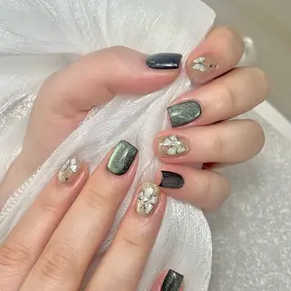 ネイル 夏 目のネイルデザイン